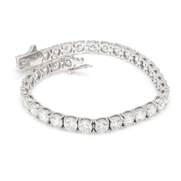 Natural Diamond Bracelet - Picture 1 of 1